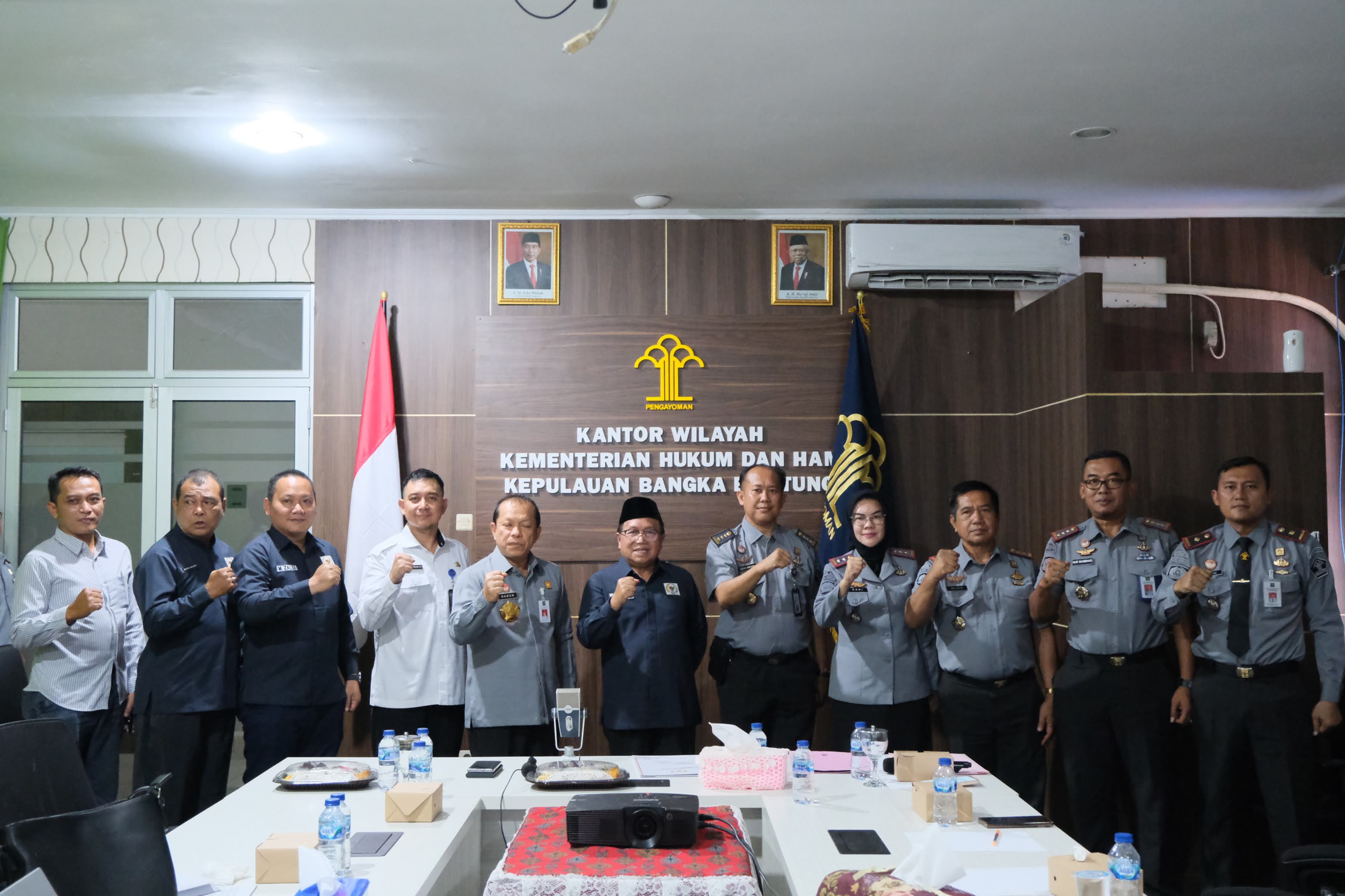 Kalapas Narkotika Pangkalpinang Hadiri Kunjungan Kerja Anggota DPD RI Dapil Provinsi Kepulauan Bangka Belitung 